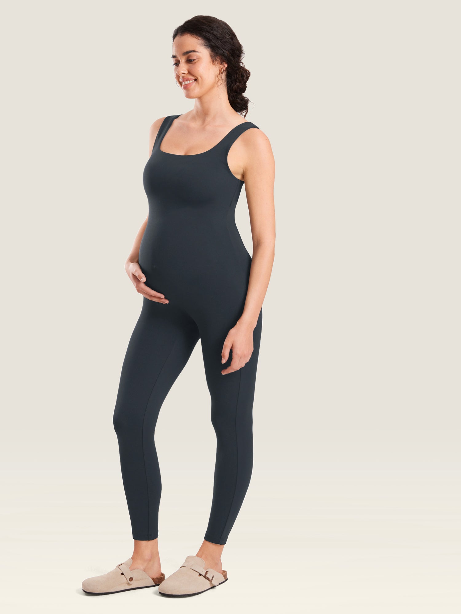 MOMANDA Women's Natrelax® Maternity Jumpsuit, TITLE_BUMP-CHIC True Navy