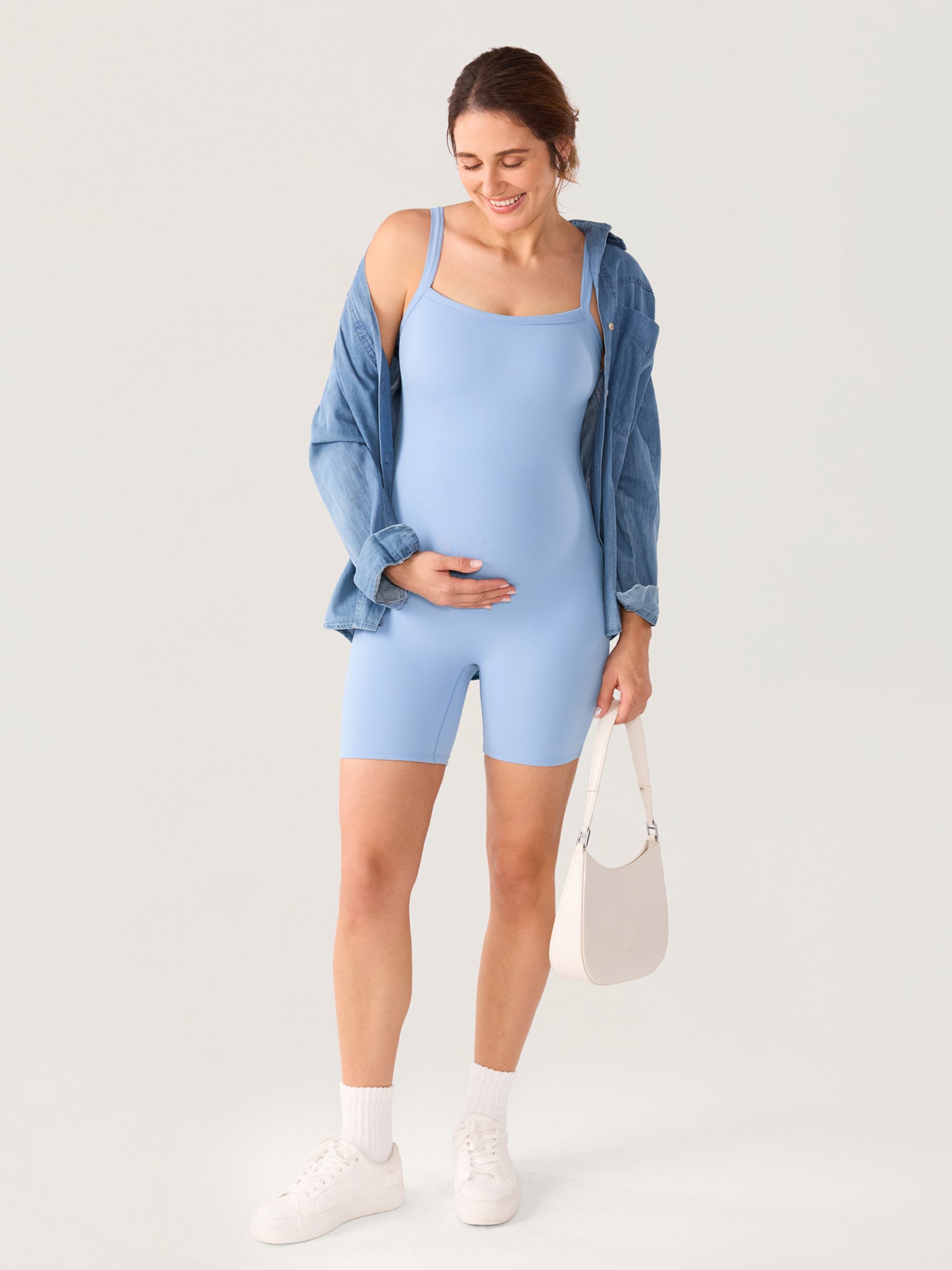 Natrelax® Maternity Cami Romper - Built-in Pads