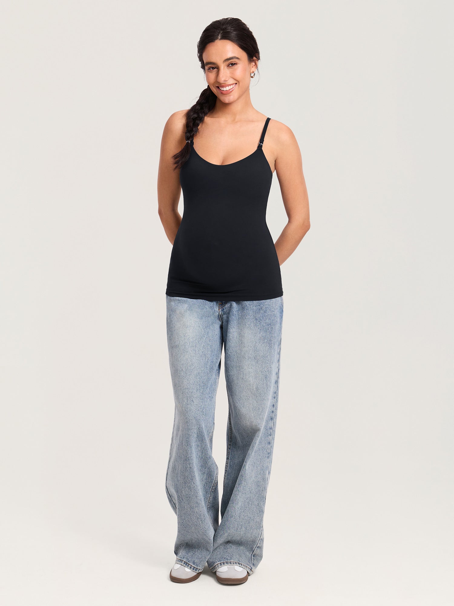 Airsofta Fixed Cup Nursing Cami Tank