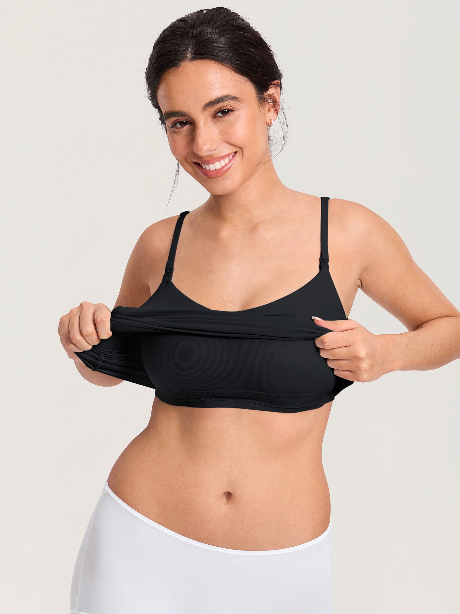 Airsofta Fixed Cup Nursing Cami Tank