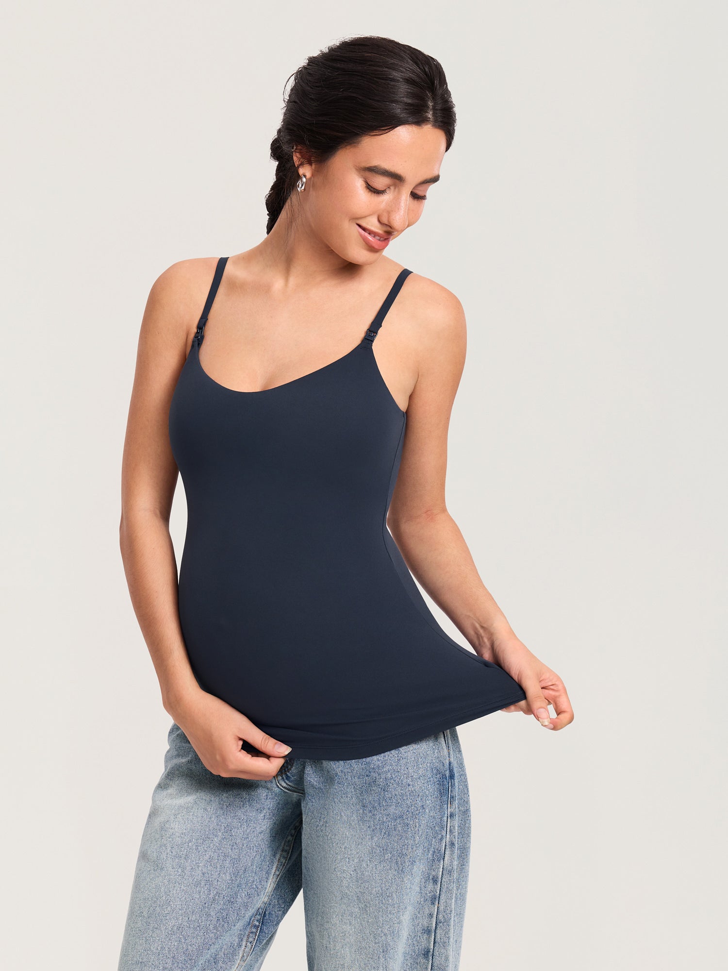 Airsofta Fixed Cup Nursing Cami Tank