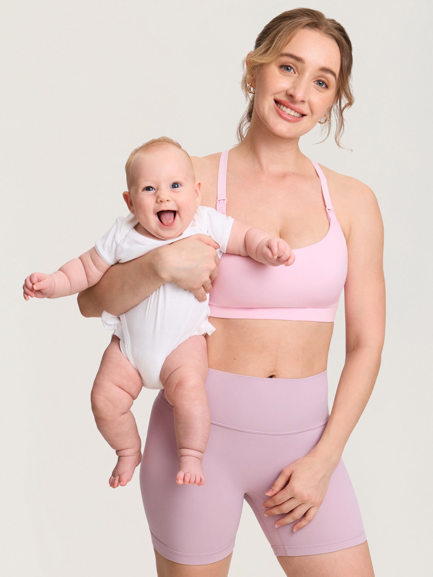 MOMANDA Women's Natrelax® Adjustable Y-back Nursing Bra Moonlight Blue