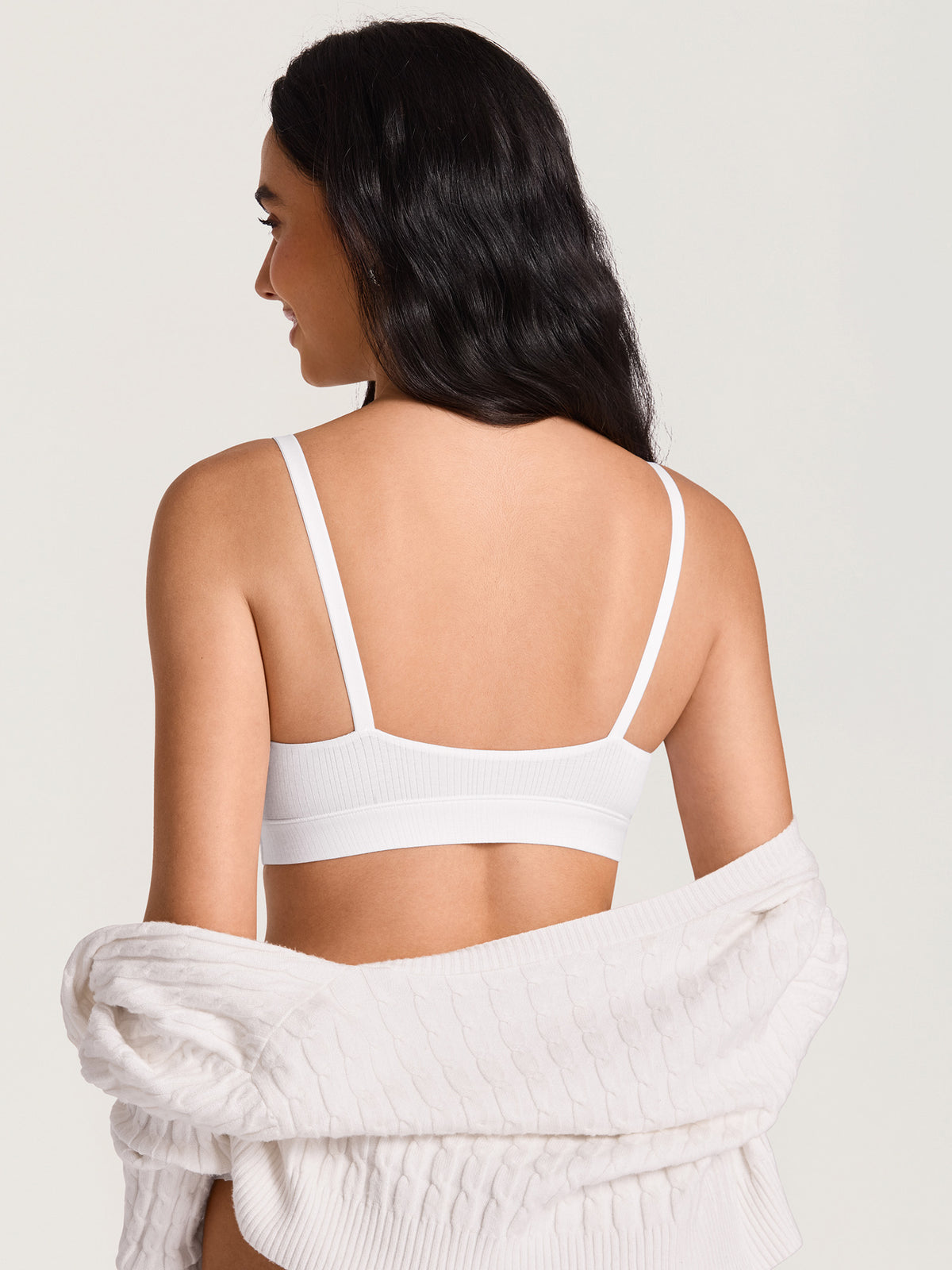 Naturveil Modal Ribbed Scoop Nursing Bra