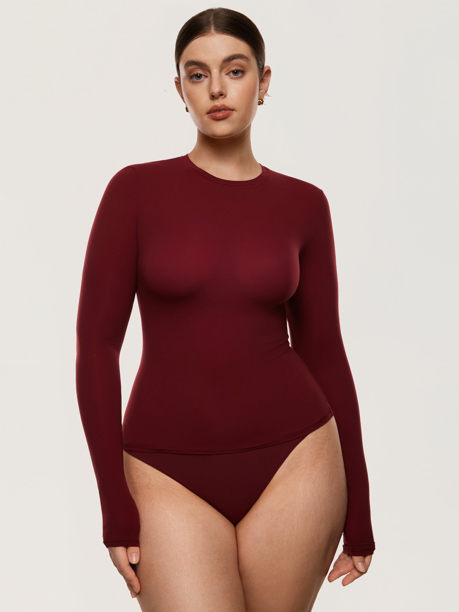 Inbarely® Soft Basic Long Sleeve Tees