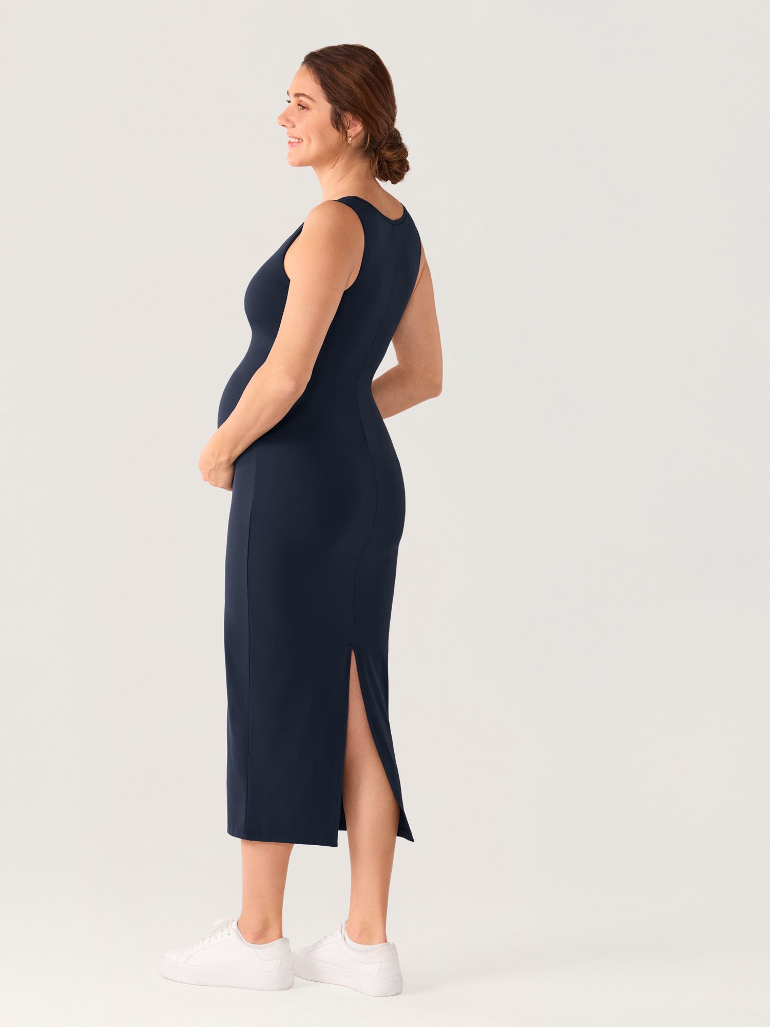 Natrelax® Hidden Crossover Babycon Maxi Dress