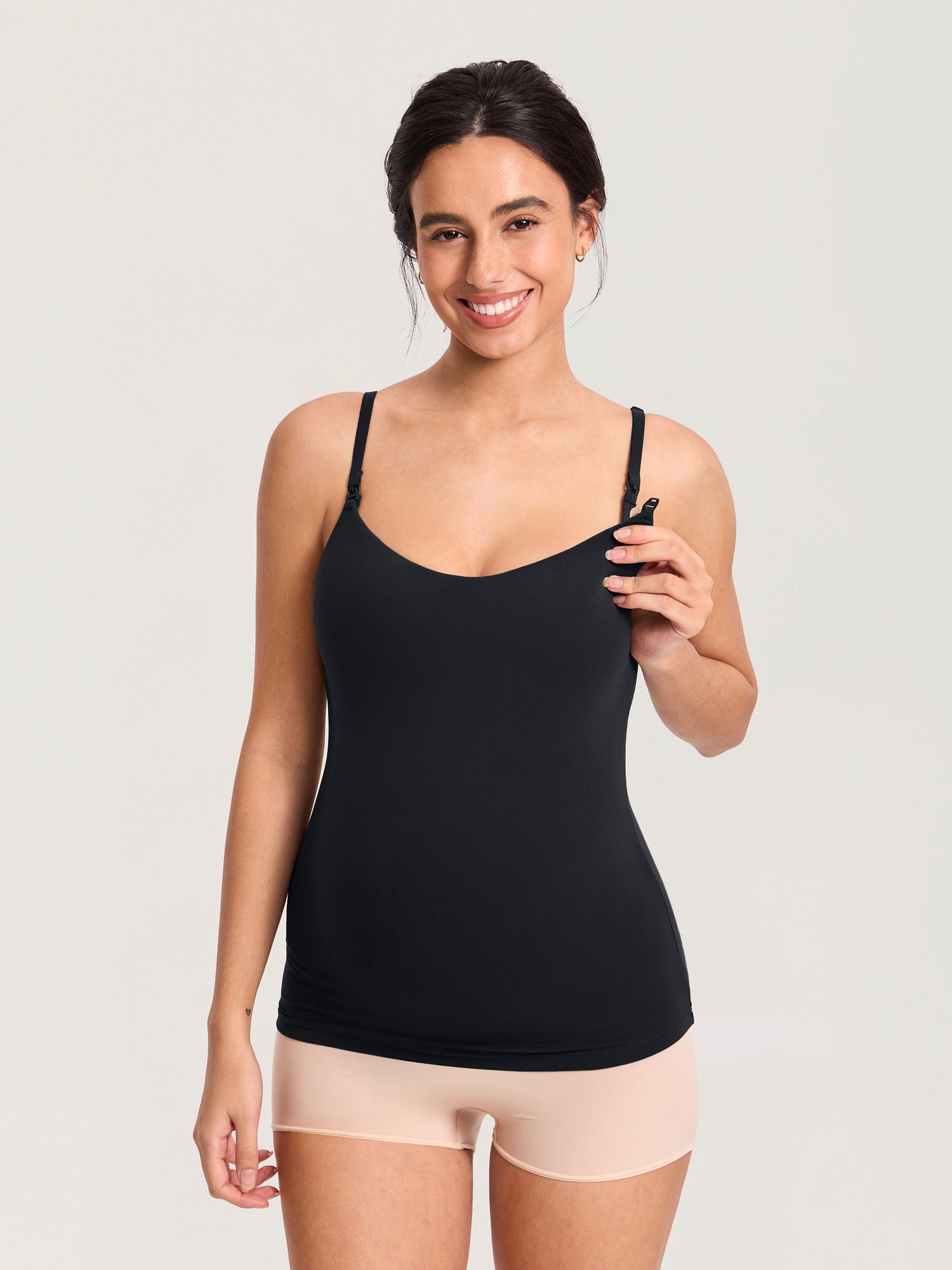 Airsofta Fixed Cup Nursing Cami Tank