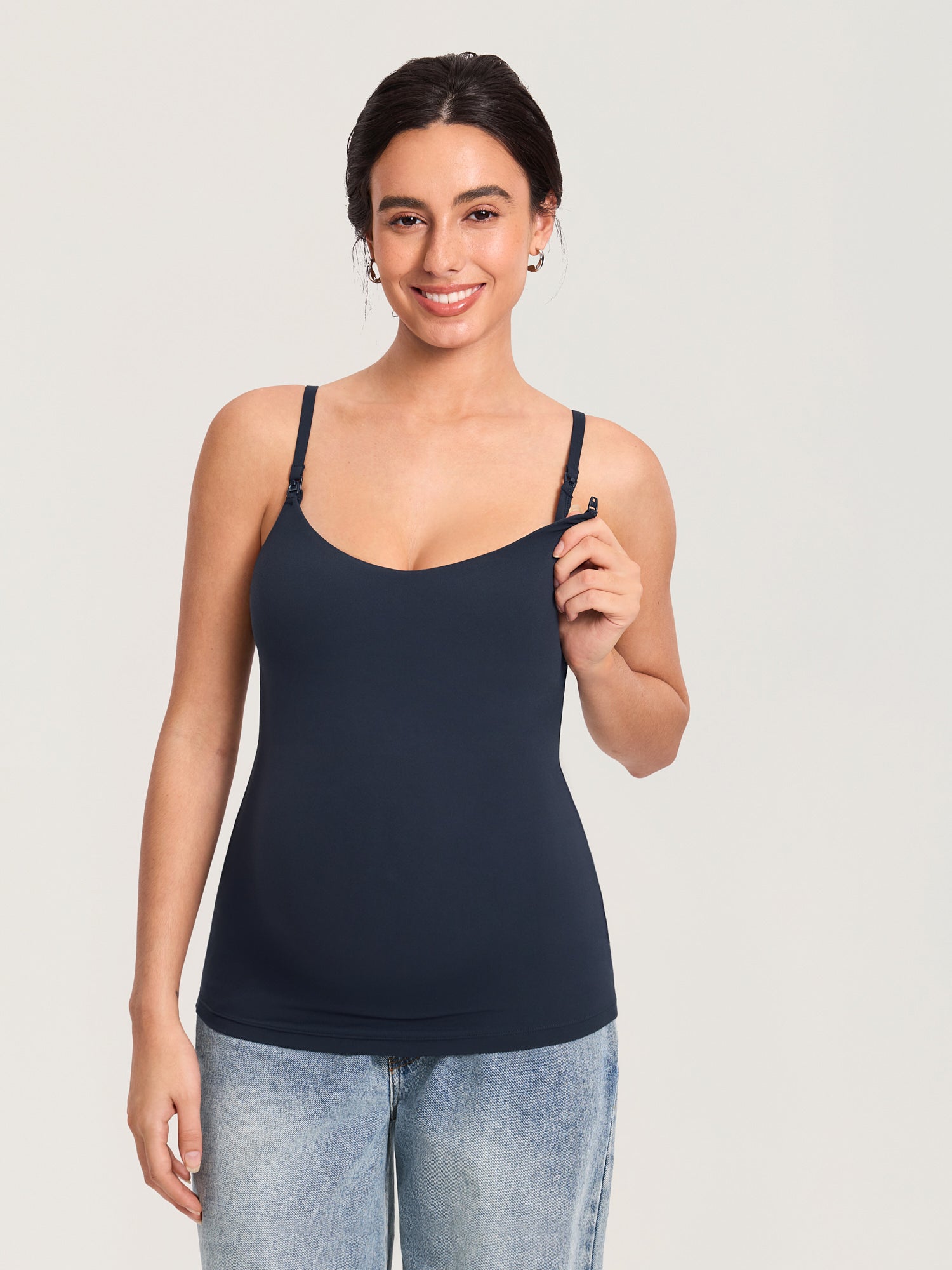Airsofta Fixed Cup Nursing Cami Tank