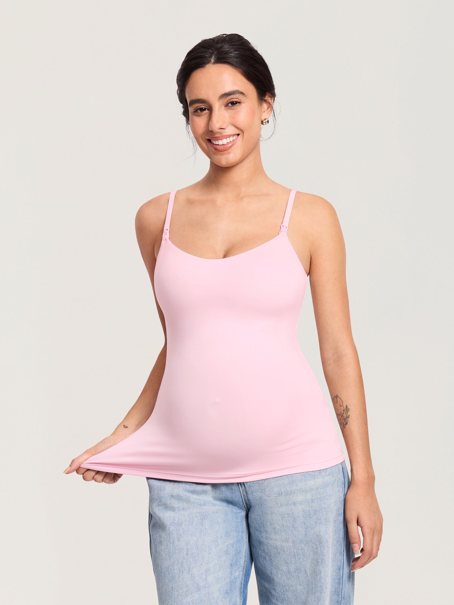 Airsofta Fixed Cup Nursing Cami Tank
