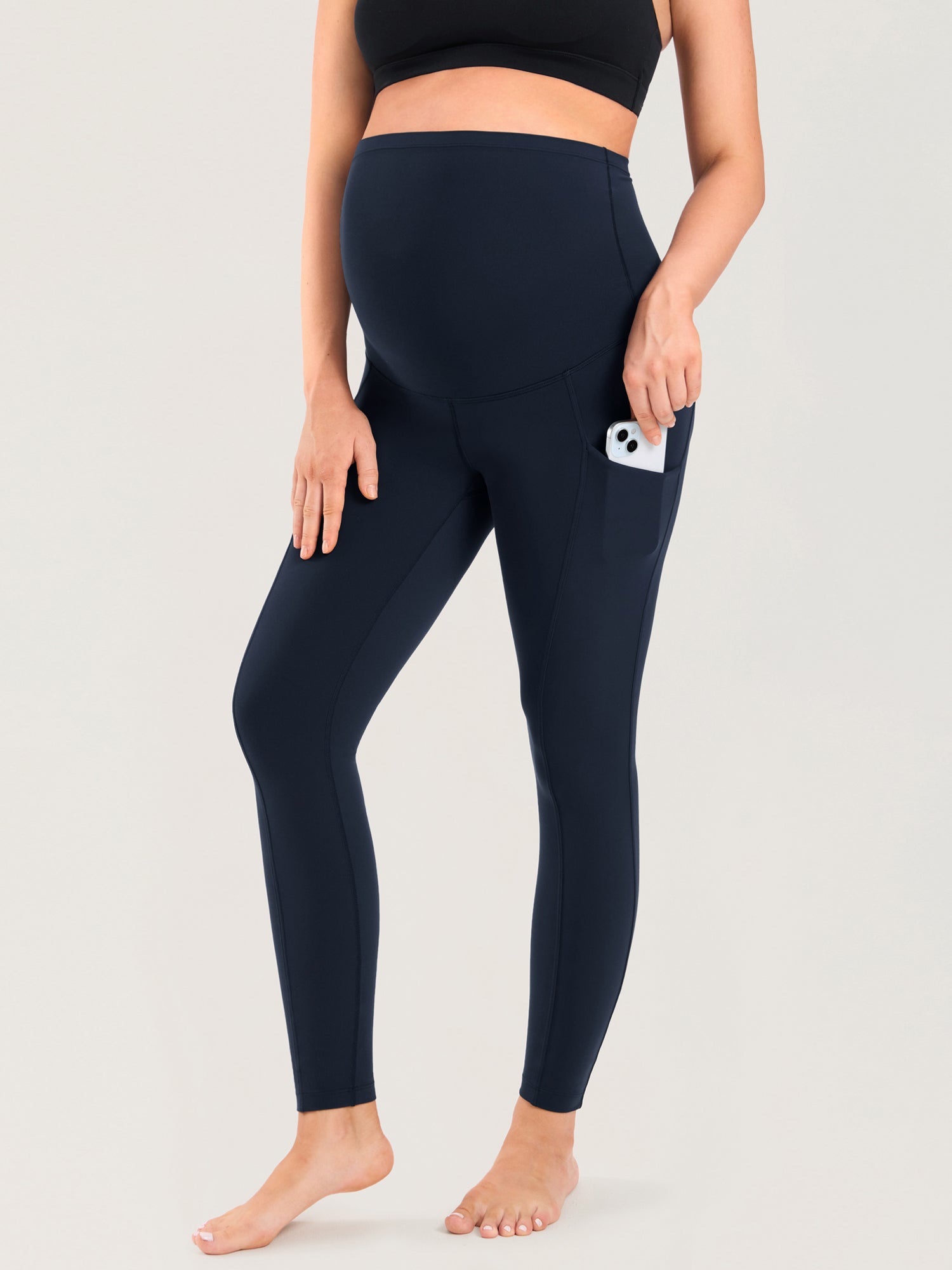 Natrelax® Maternity Leggings with Pockets 25"