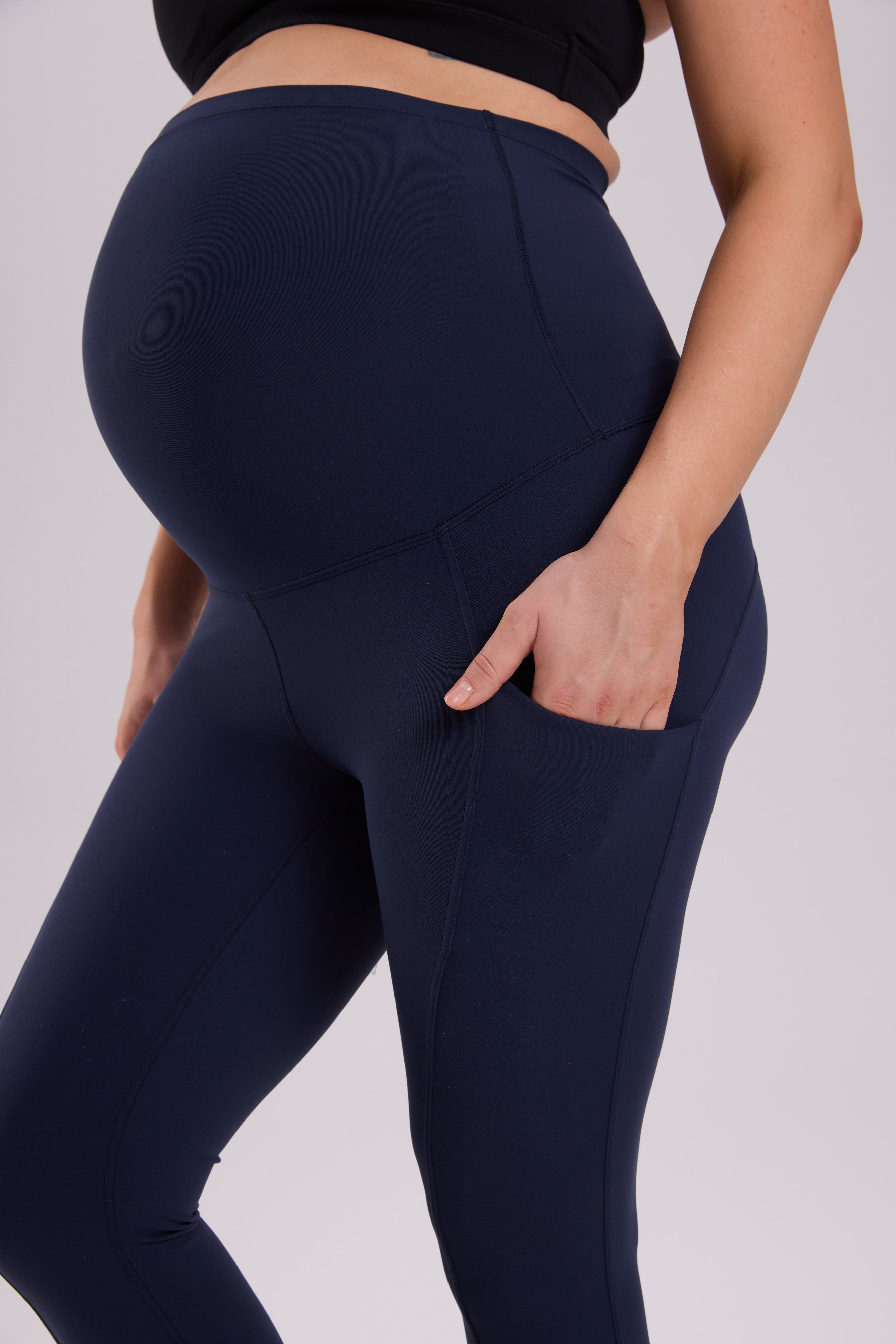 Natrelax® Maternity Leggings with Pockets 25"