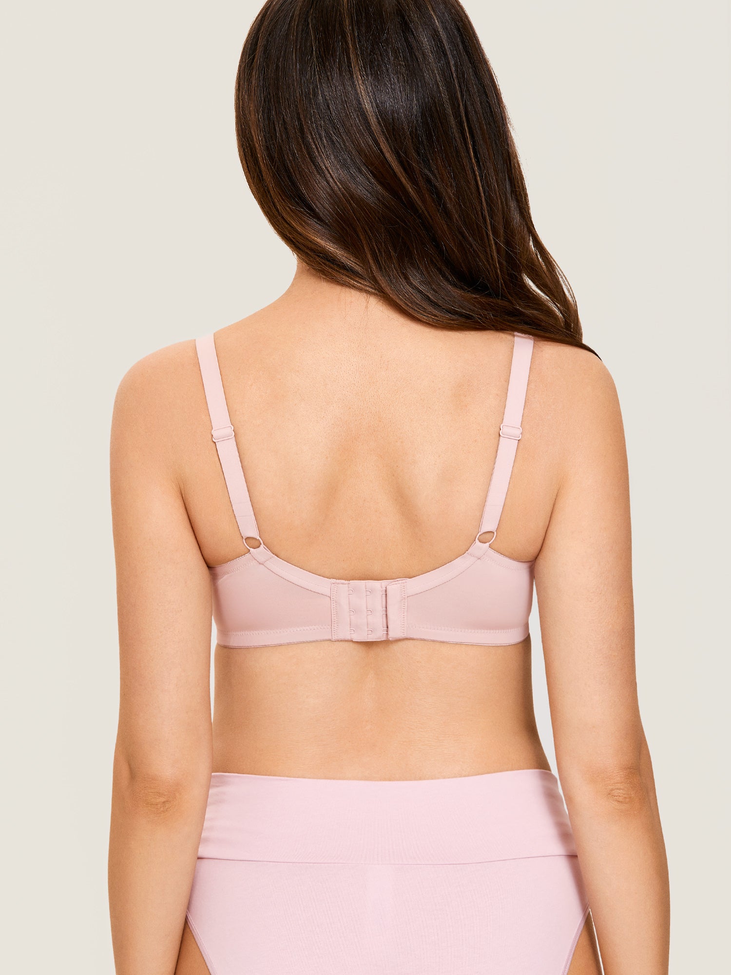 Momanda Women's Underwired Support Nursing Bra Rose Smoked